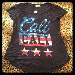 NEW! Cali Cali Patriotic Tee❤️💙